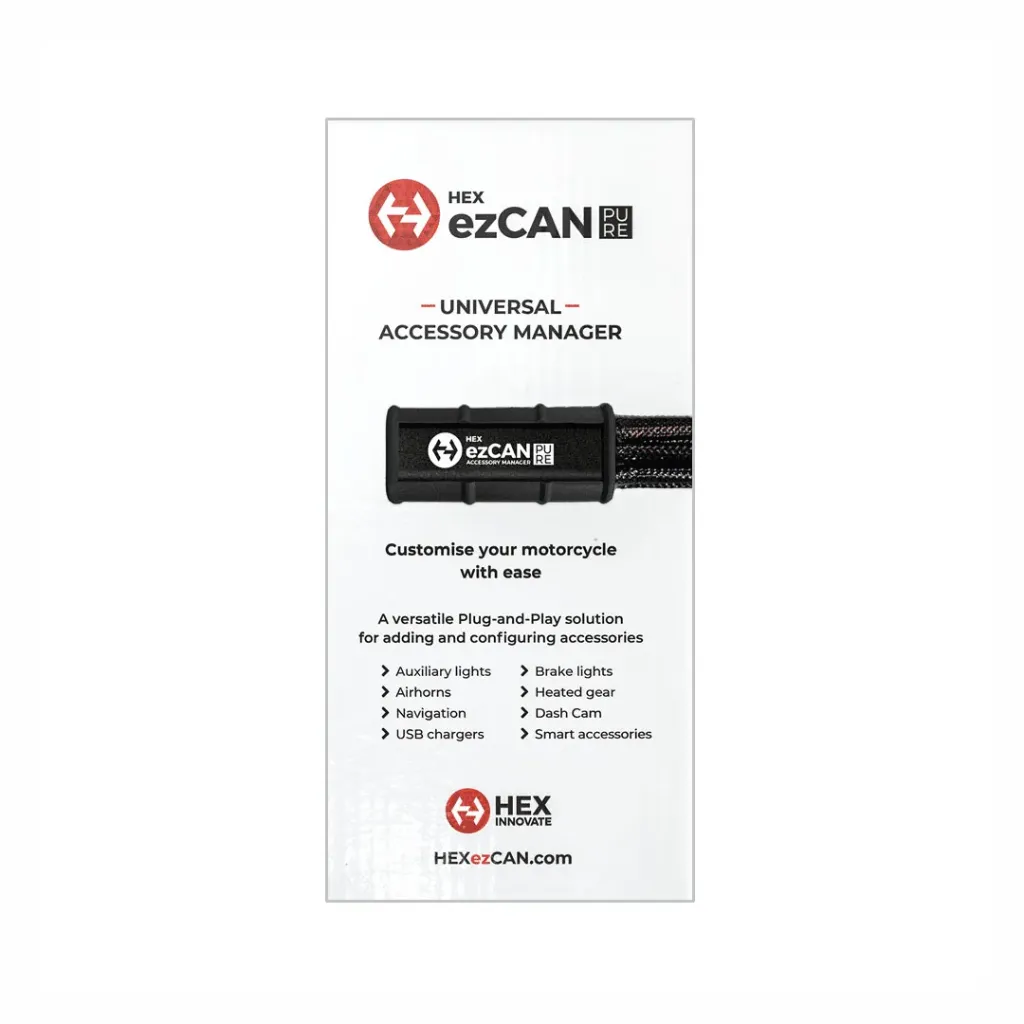 HEX ezCAN PURE Universal Accessory Manager