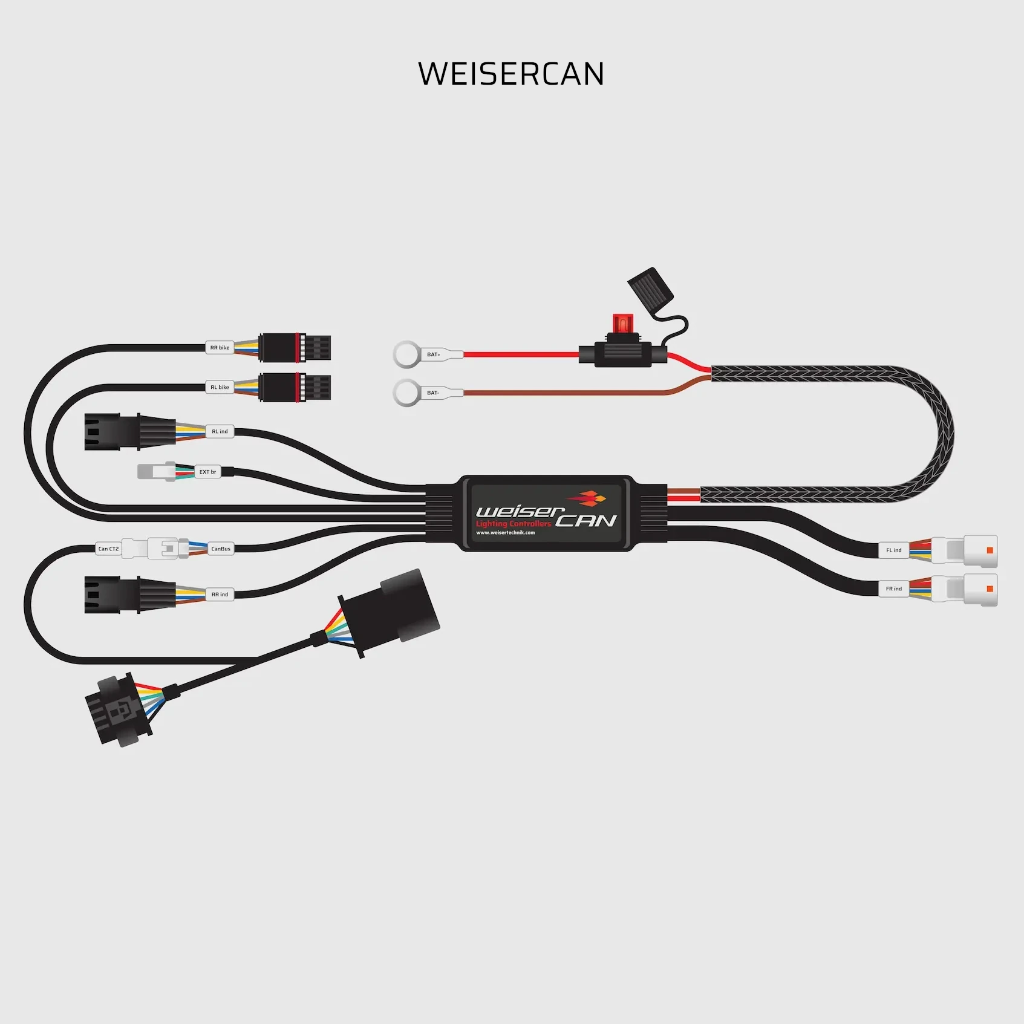 Innovative CANbus Driven Lighting  Controller for BMW R1300GS/GSA